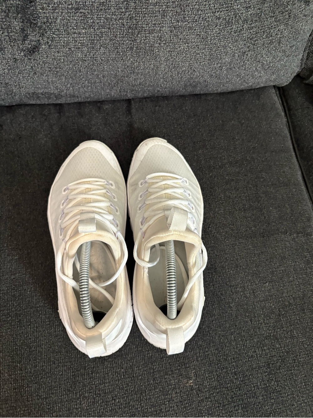 Nike Free Metcon 6 White Platinum Tint Nby FJ7126 101 Women's Size 7.5 - Picture 5 of 7